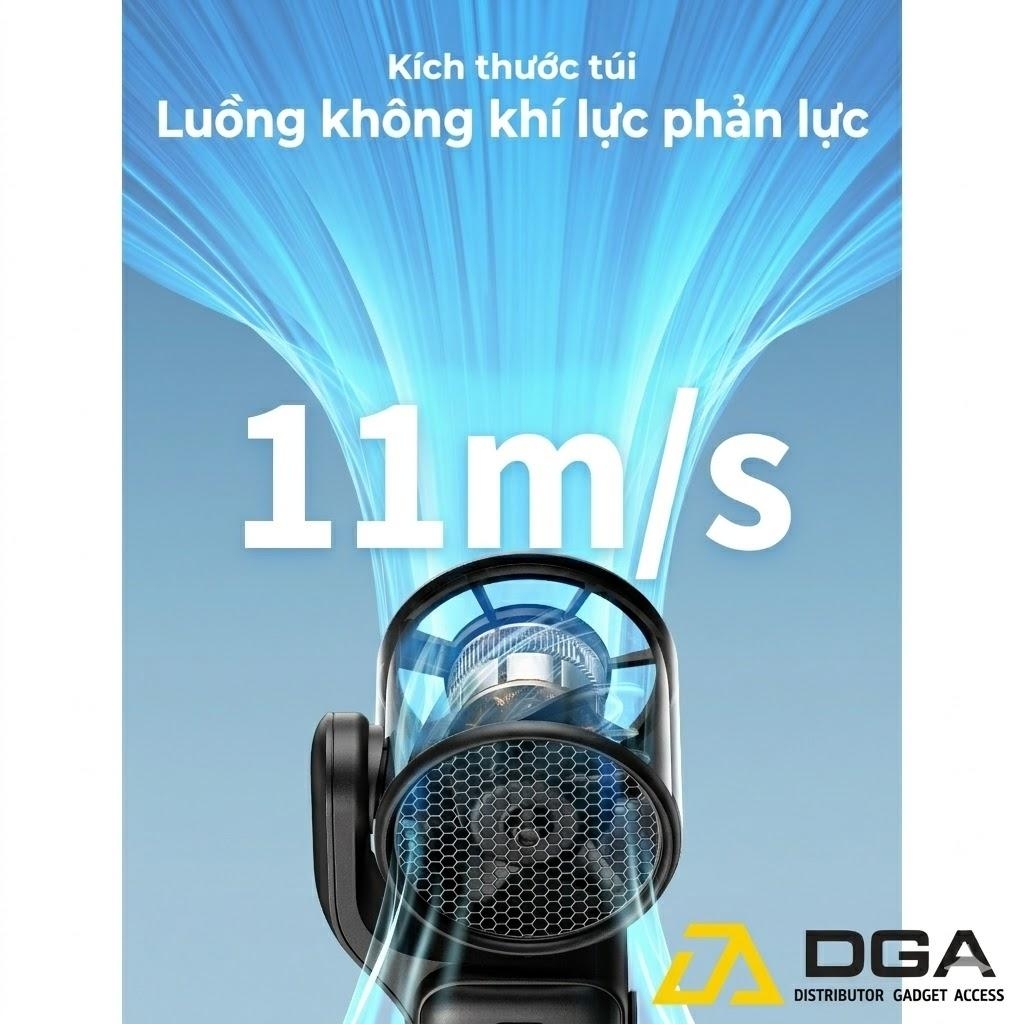 Quạt Cầm Tay AECOOLY AirGimbal Pro PF04s (4500mAh, 19H)