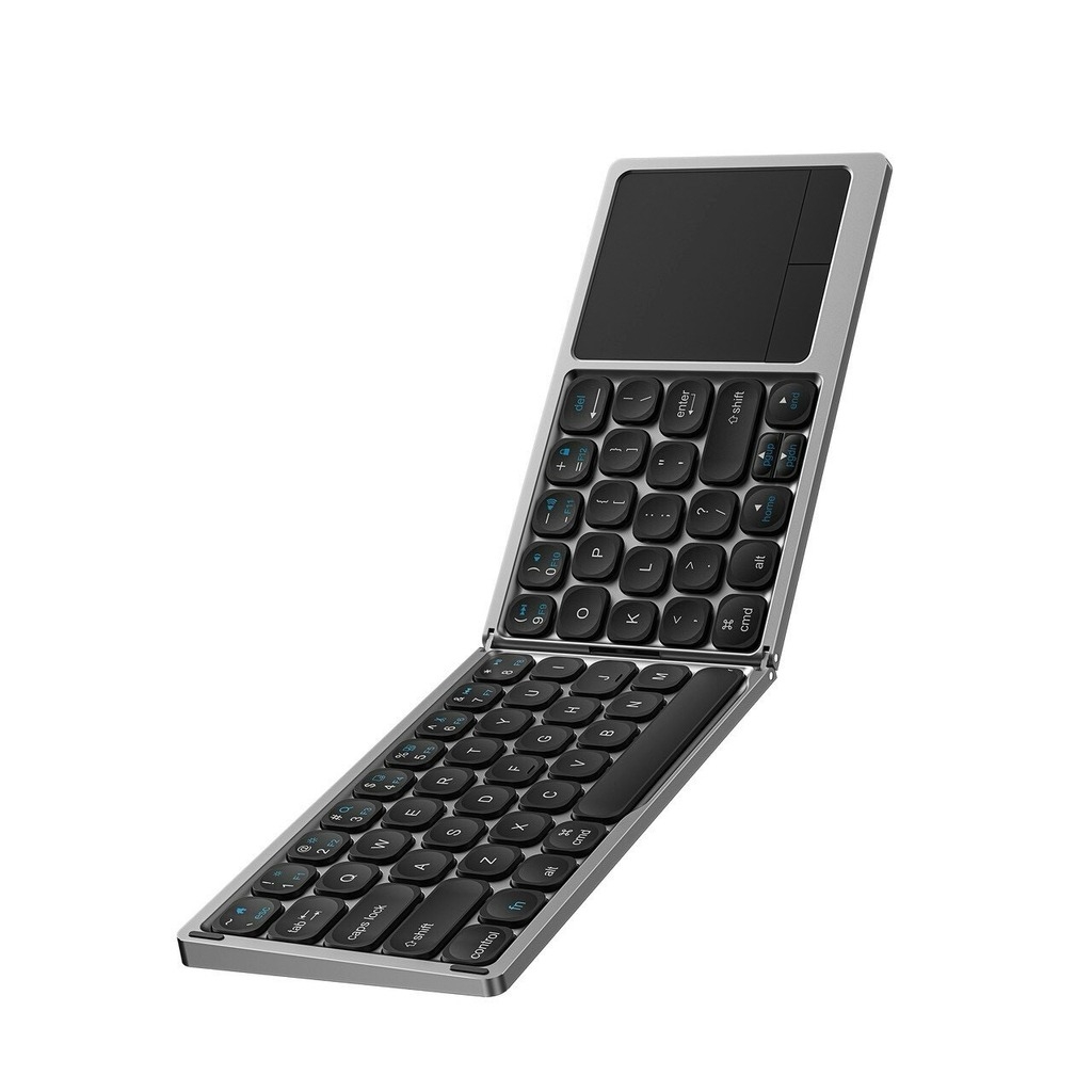 Bàn Phím Gập Di Động Bluetooth không dây WiWU FMK  04 Có Bàn Di Chuột Tiện Lợi