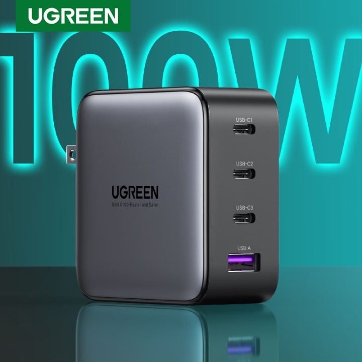 UGREEN 100W 4-Port USB Desktop Fast Charger EU CD226 70870