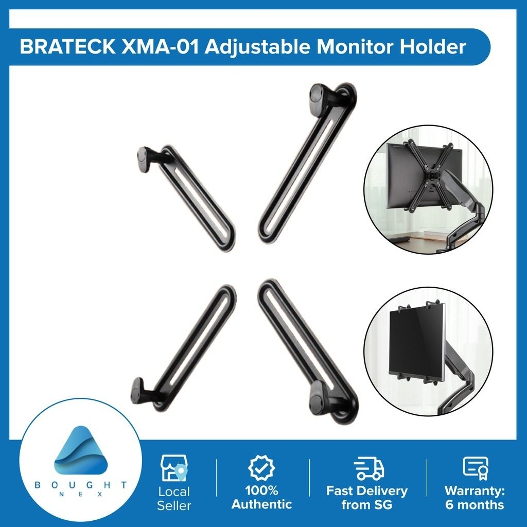Kẹp Màn Hình Brateck XMA-01, dành cho các màn hình không có chuẩn VESA