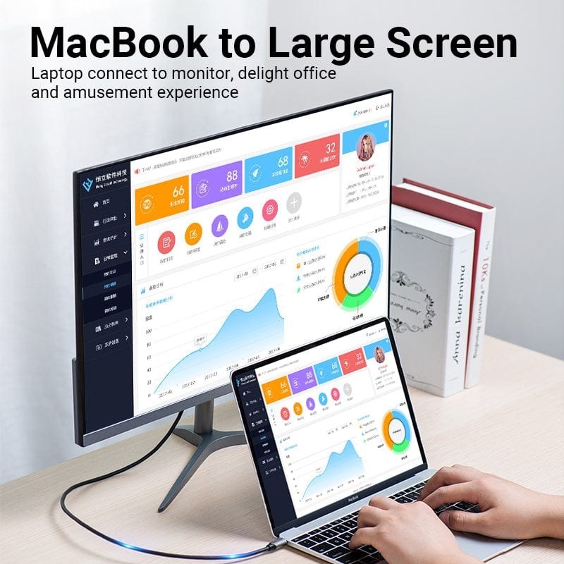 Cáp Chuyển Type C to DisplayPort 4K Vention CGZ (4K@60Hz)
