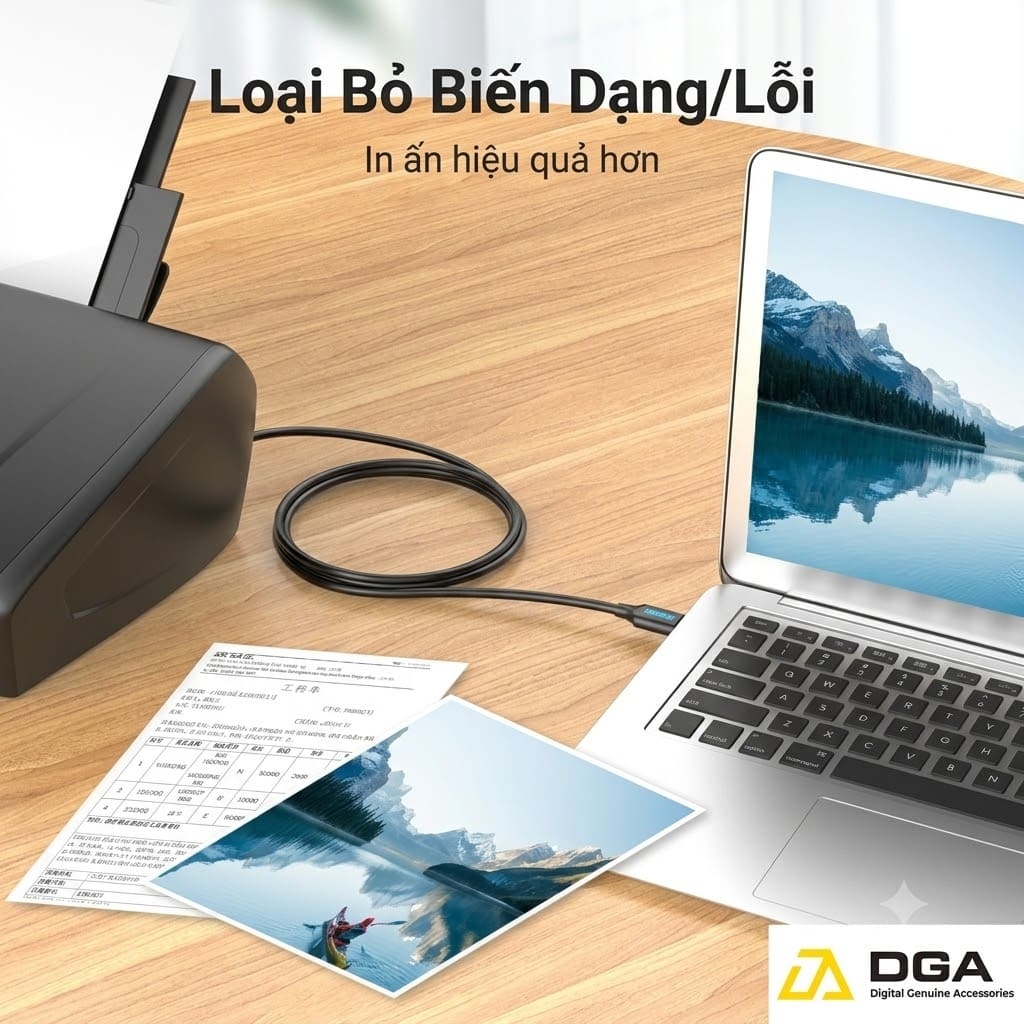 Cáp Dành Cho Máy In USB 2.0 to Type-B VENTION COQ