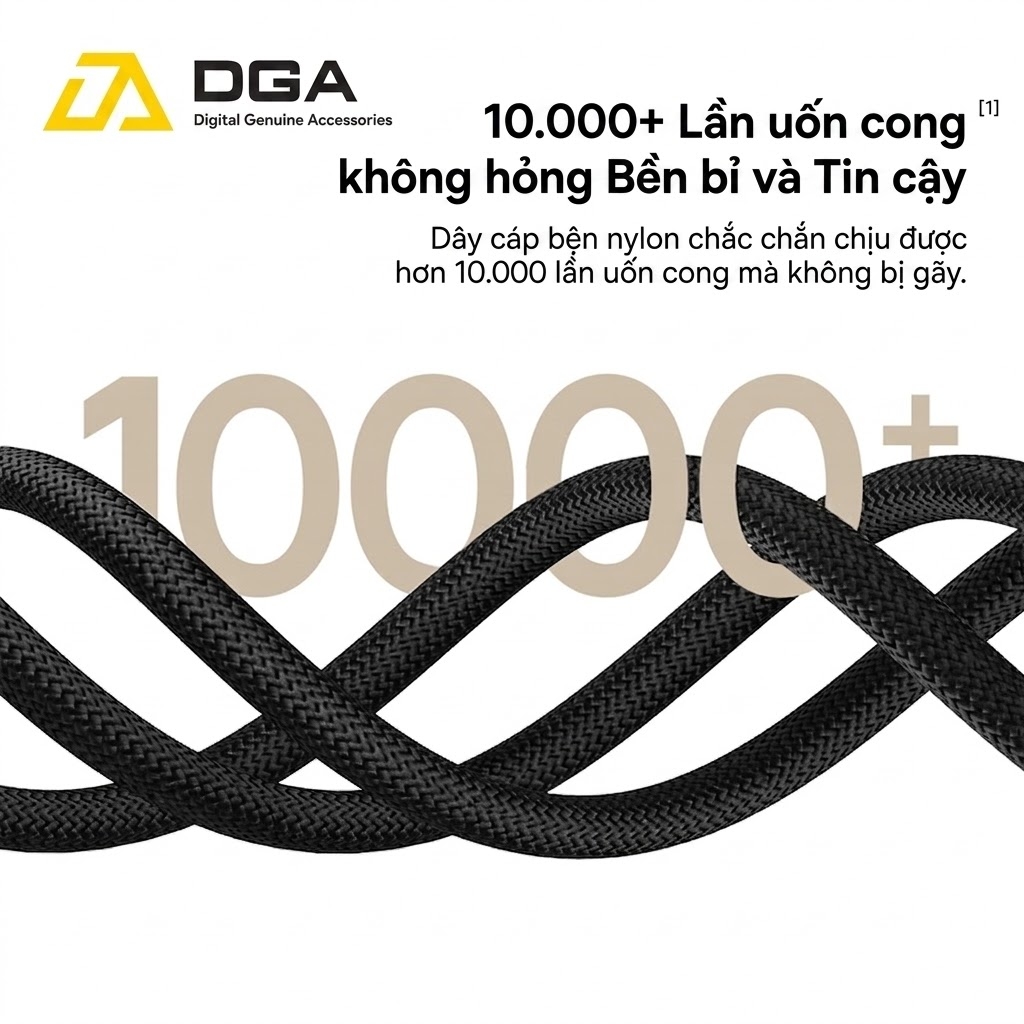 Cáp Sạc Nhanh Baseus Dura Series C to Lightning 20W (480Mbps)