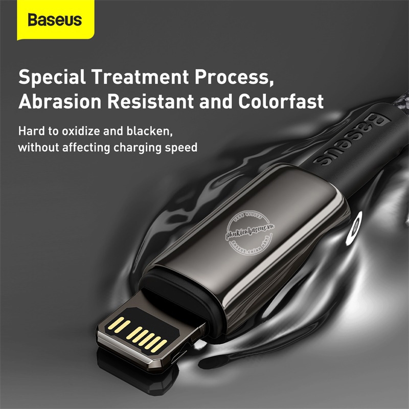 Cáp sạc nhanh C to Lightning 20W Baseus Tungsten Gold Fast Charging Data Cable