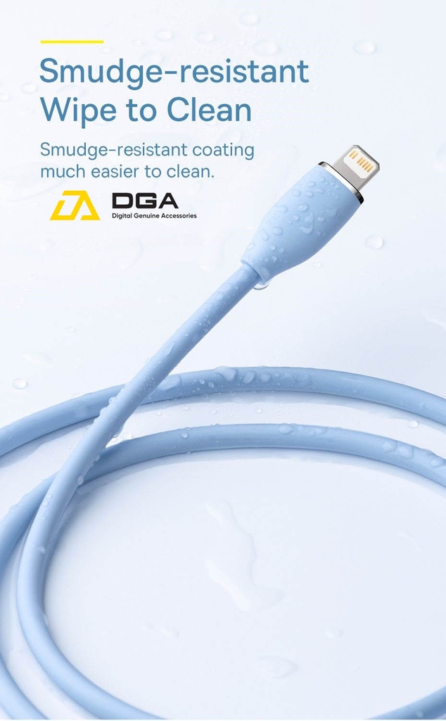 Cáp sạc nhanh C to Lightning 20W cho iPhone 12/13 Baseus Jelly Liquid Silica Gel Fast Charging Data Cable