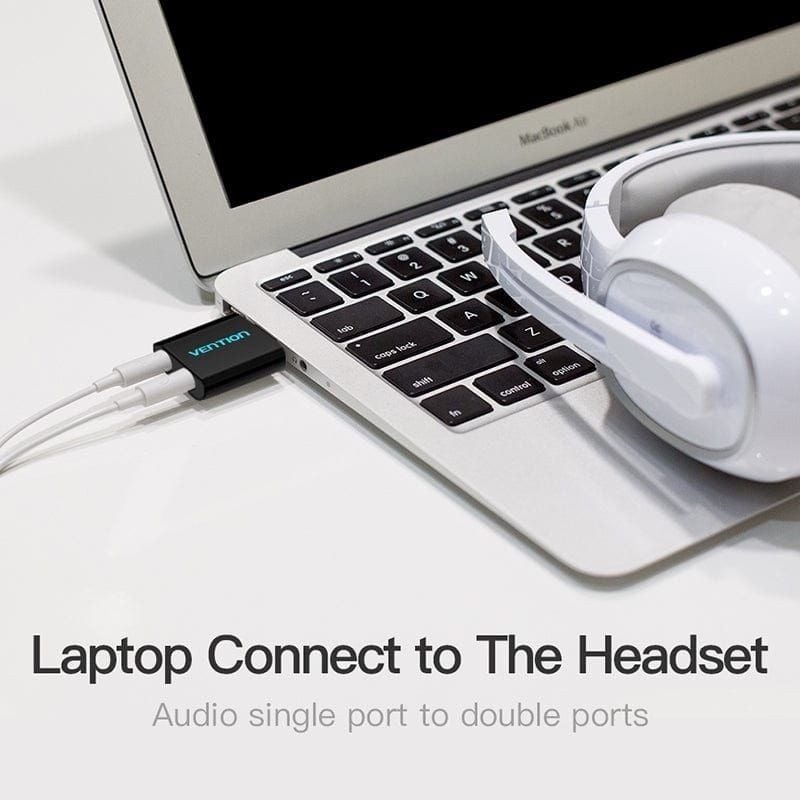 Card âm thanh USB Vention VAB-S17-B (USB to 3.5mm)