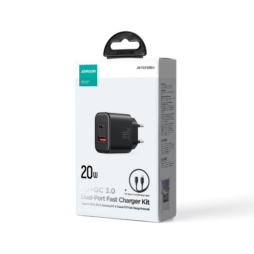 Cóc sạc Joyroom 20W 2 cổng sạc TCF05 Flash Series