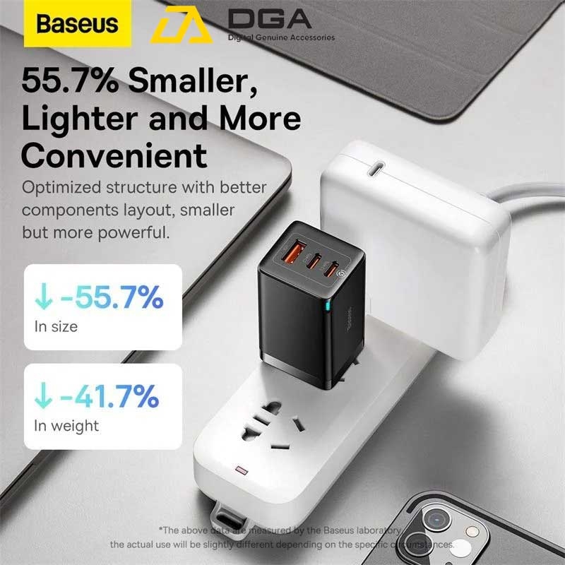 Cóc Sạc Nhanh Baseus GaN5 Pro Quick Charger 65W
