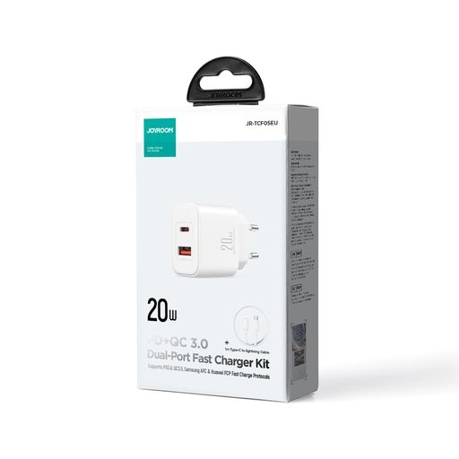 Cóc sạc Joyroom 20W 2 cổng sạc TCF05 Flash Series