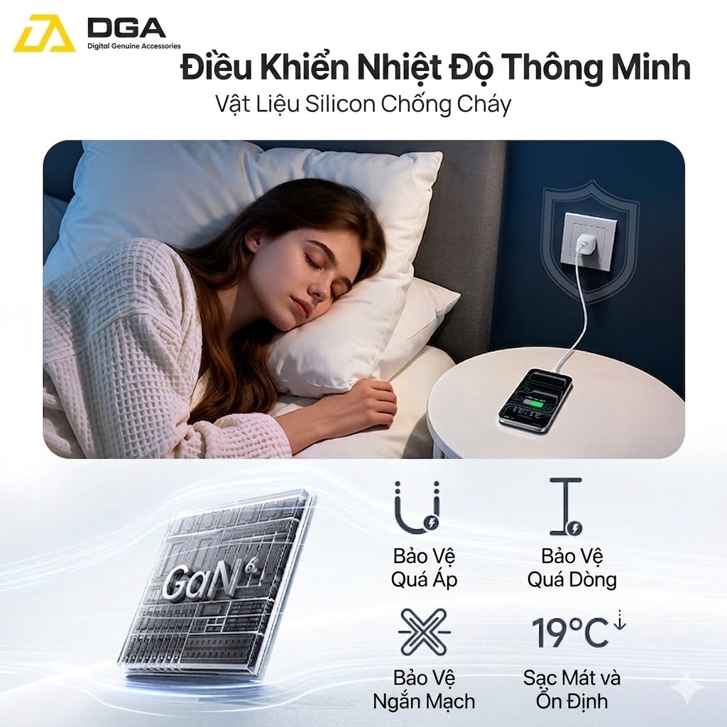 Củ Sạc Nhanh Baseus EnerFill FN22 30W (1*Type-C port, iPhone / iPad / Samsung)