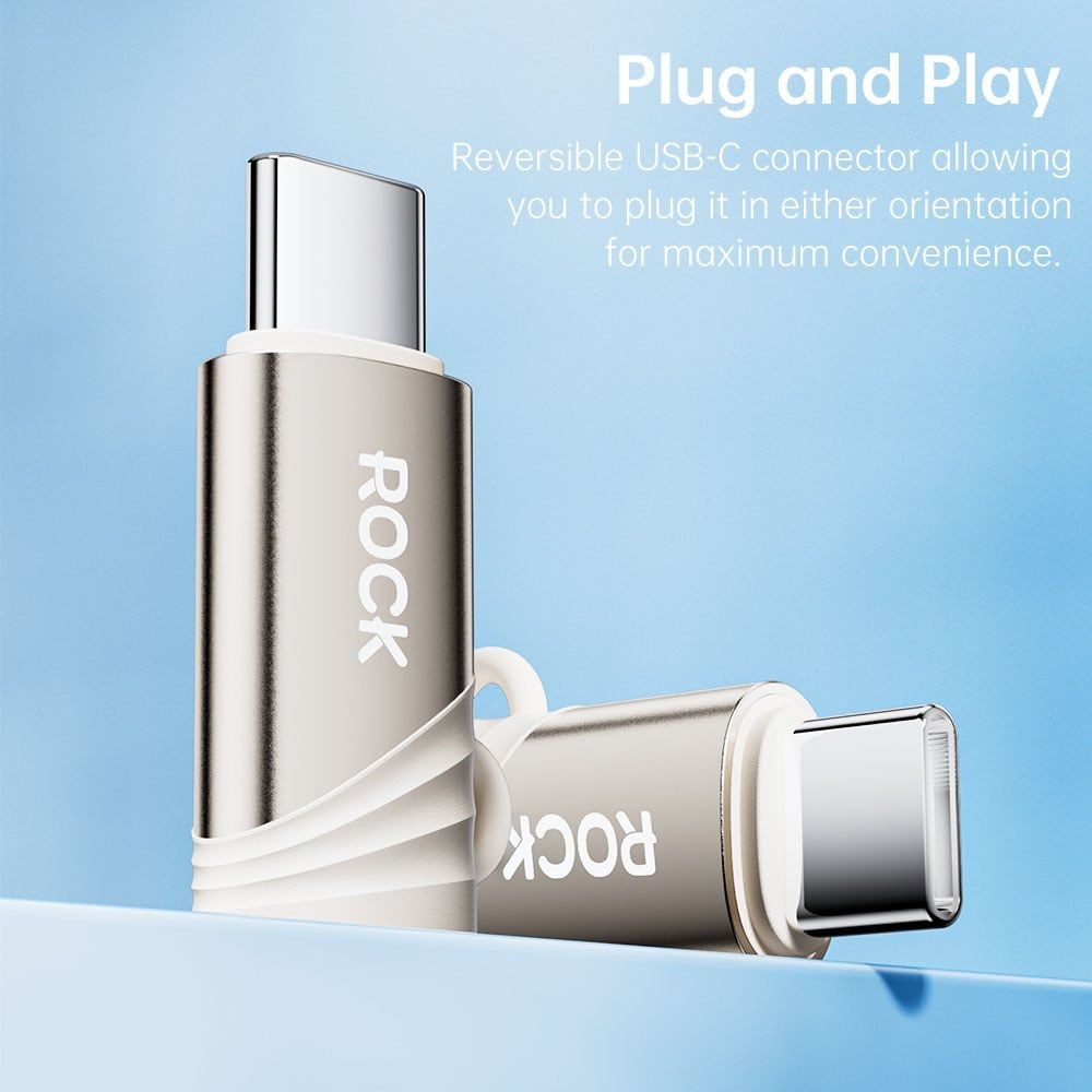 Đầu chuyển OTG ROCK SPACE L12 USB-C to Lightning