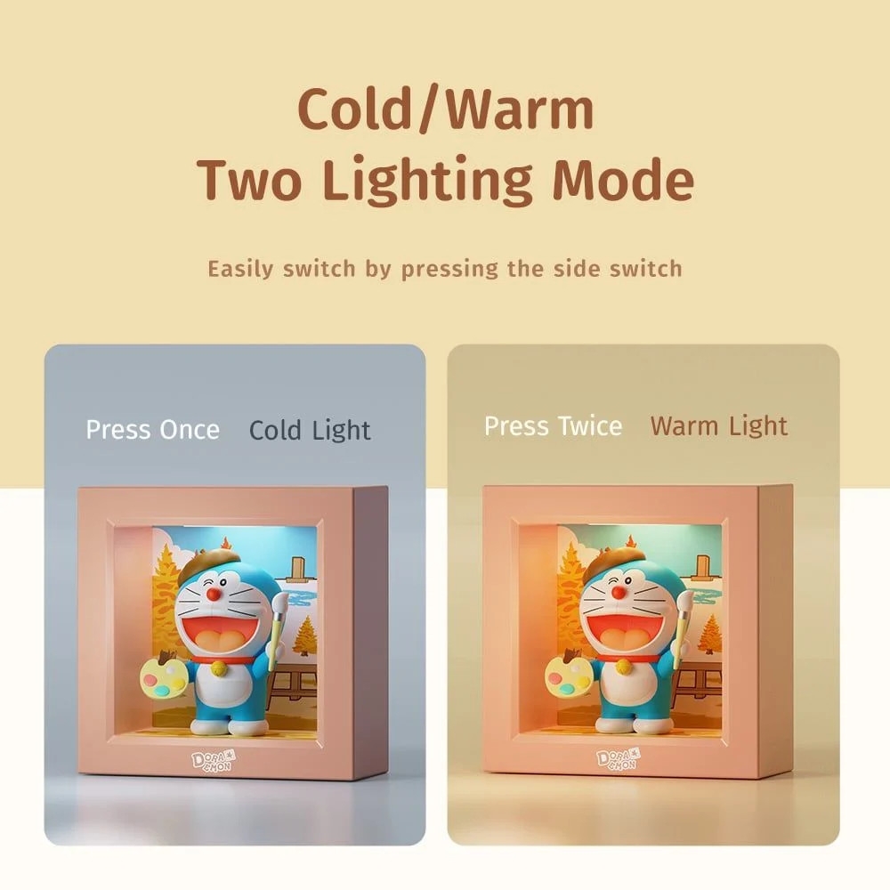 Đèn Ngủ ROCK SPACE Doraemon Occupation Series Doll (Doraemon Authentic Licensed)