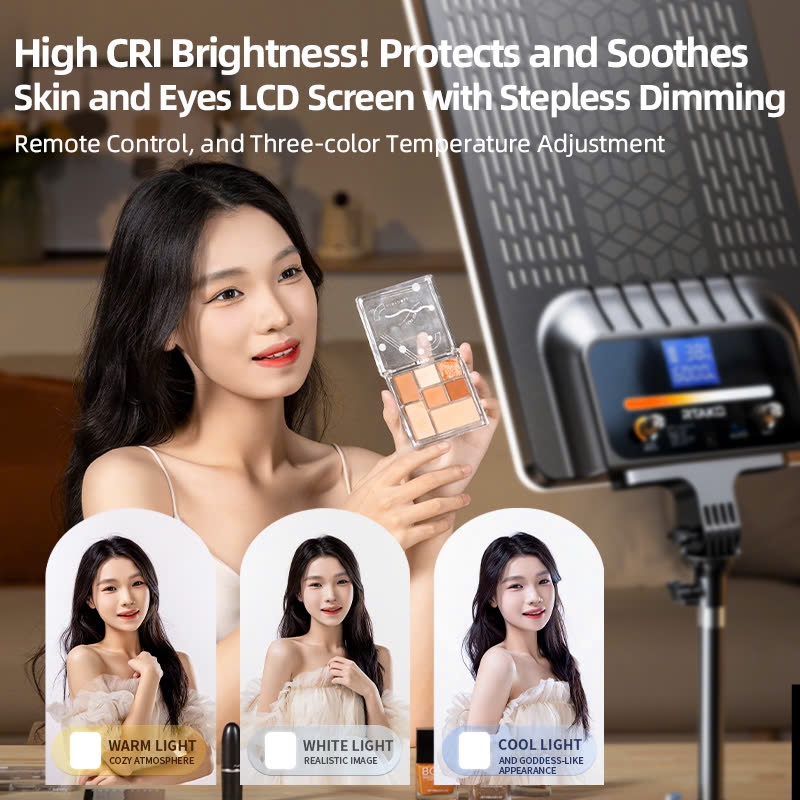 Đèn RGB Studio Streaming chuyên nghiệp Rtako AR GTB-P300T (19″ Panel Light)