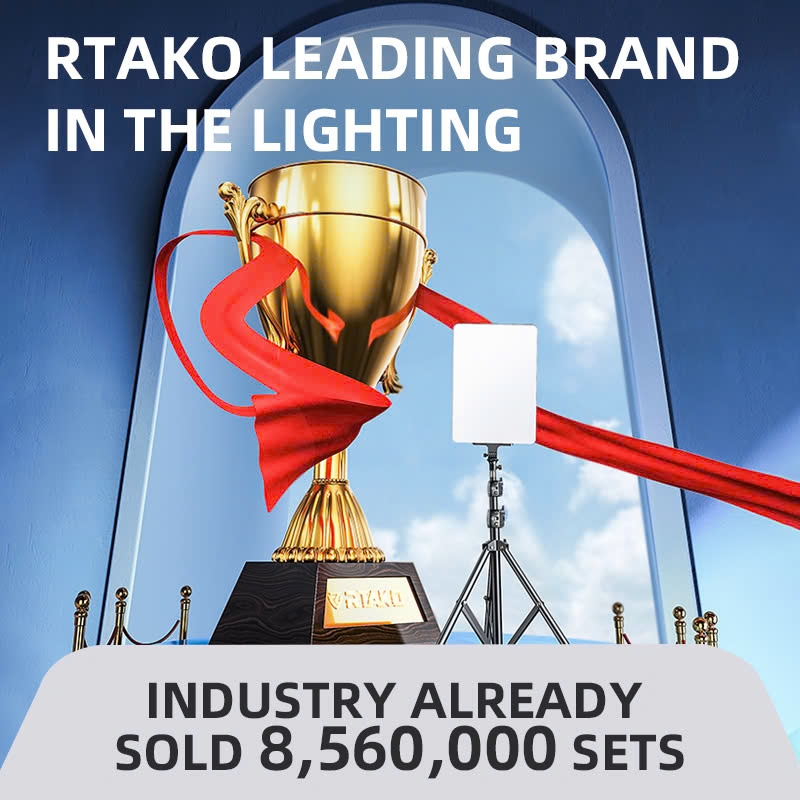 Đèn RGB Studio Streaming chuyên nghiệp Rtako AR GTB-P300T (19″ Panel Light)