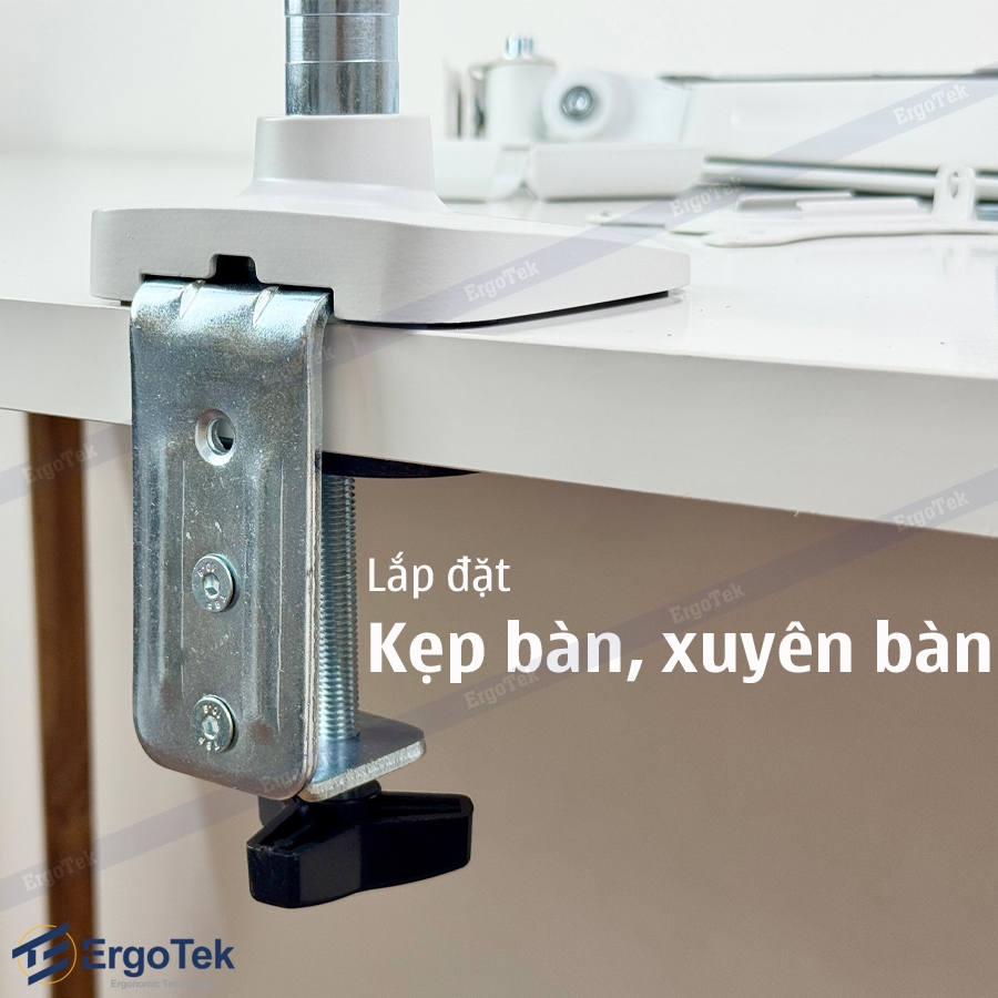 Giá treo màn hình máy tính Ergotek EZ100 tương thích 27 - 42 inch và tải trọng 12kg