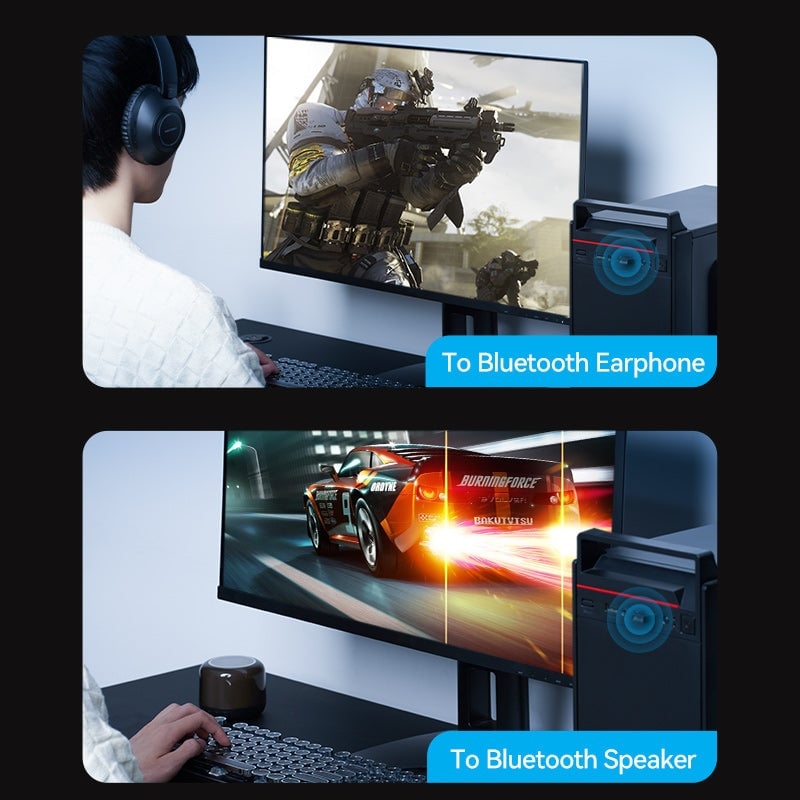 USB Bluetooth VENTION NAH (Bluetooth v5.3, Kết Nối Cùng Lúc 5 Thiết Bị, 24bit/192kHz)