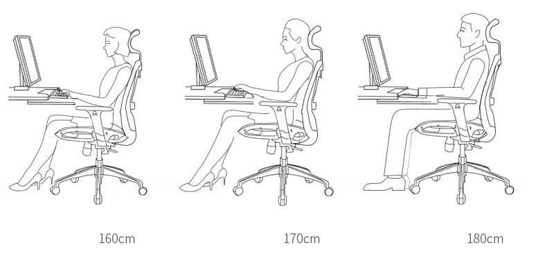 Ghế công thái học Sihoo M57