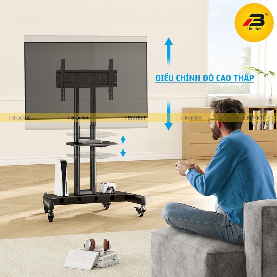 Giá treo tivi di động E2050 32-75 inch