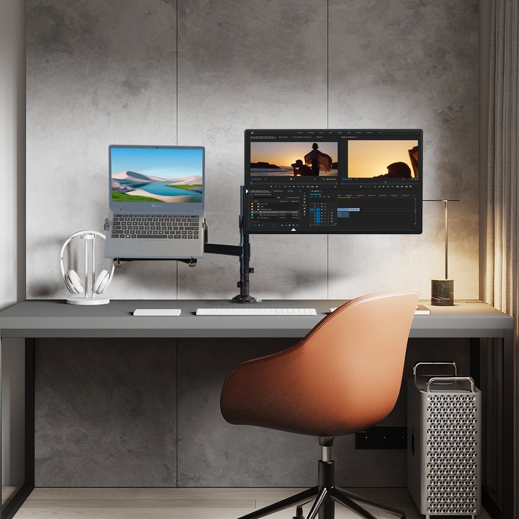 Giá treo màn hình và laptop North Bayou H180-FP2