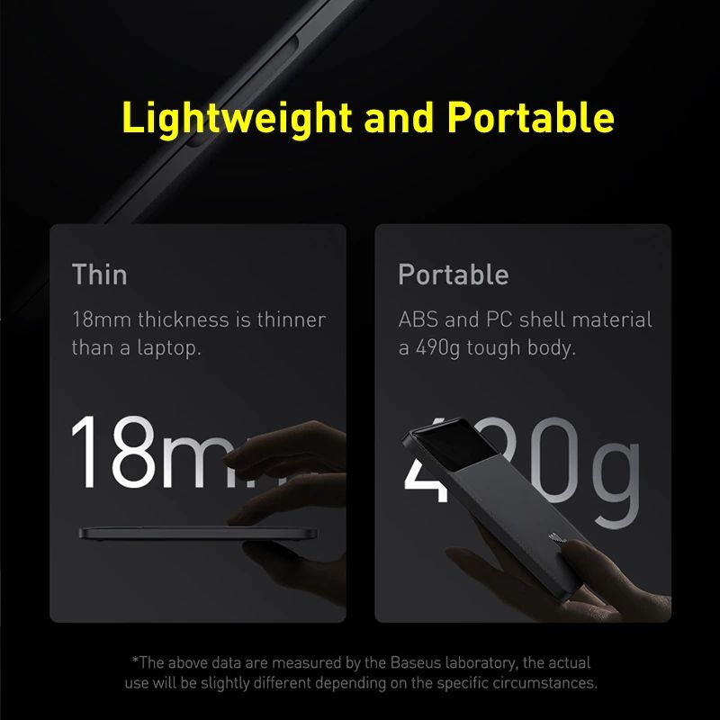 Pin Sạc Dự Phòng Laptop Baseus Blade High Power Digital Display Quick Charge Power Bank 20000mAh 100W (Sạc siêu nhanh, 4 cổng sạc Cx2 + USBx2, kèm cáp C to C, New Upgrade Version)