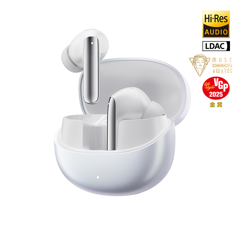 Tai Nghe Không Dây TWS QCY Melobuds Pro ANC (Bluetooth v5.3, 8.5H, LDAC, Hi-Res Audio, ENC)