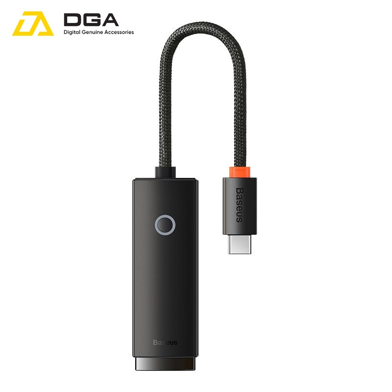 Hub Chuyển Đổi Kết Nối Baseus Lite Series Ethernet Adapter Type C to RJ45 LAN Port