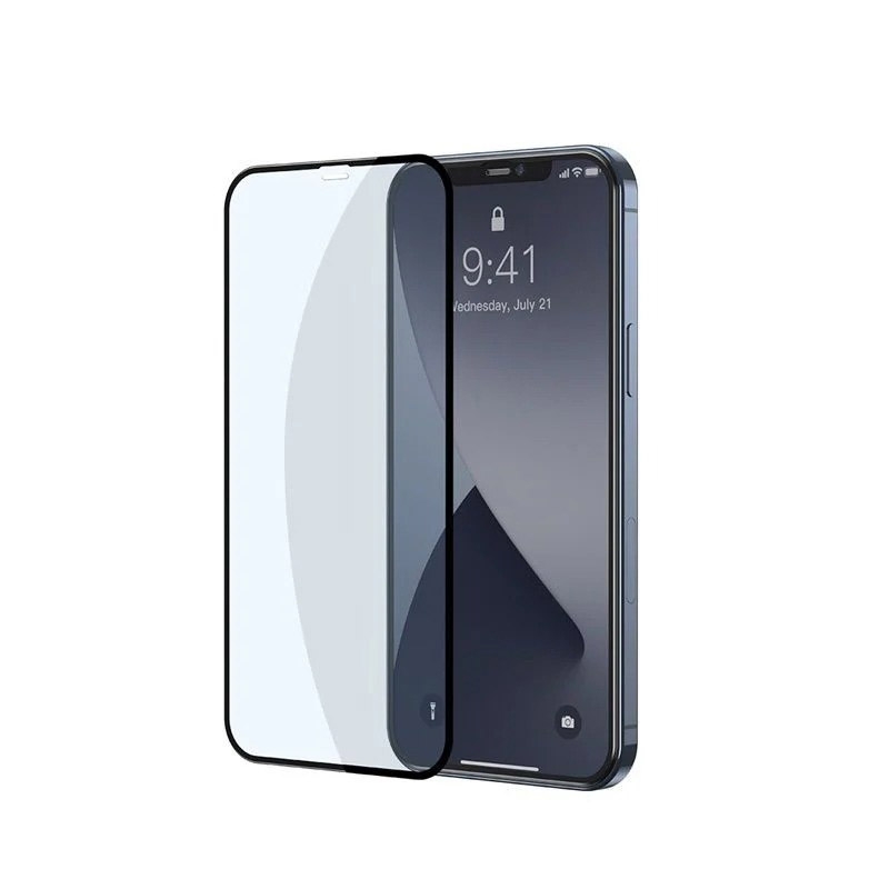 Kính cường lực 3D tràn viền dùng cho iPhone 12 Series Baseus full-Screen Curved Tempered Glass