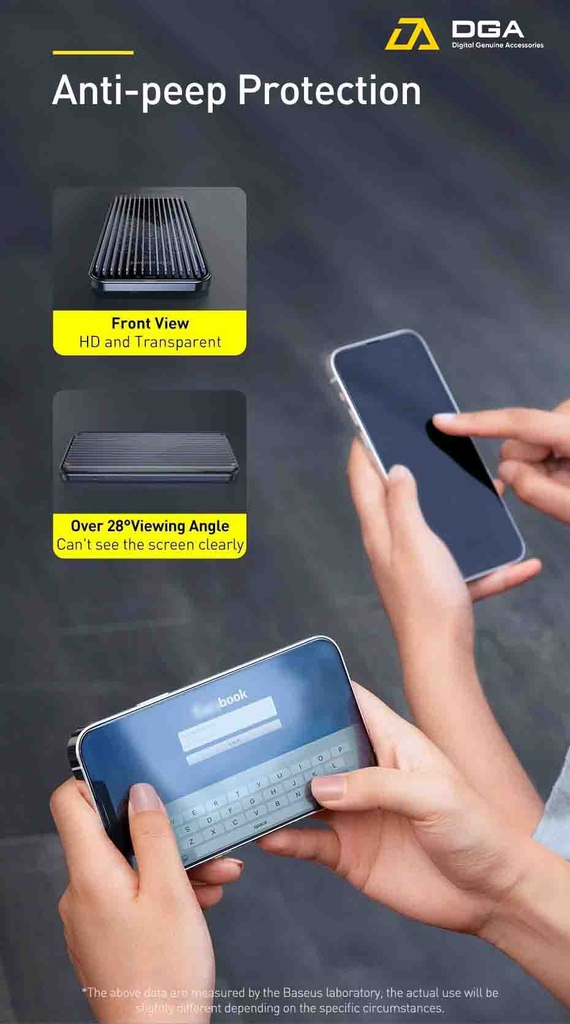 Kính cường lực 6 lớp chống trầy, siêu bền Baseus 0.3mm Full-glass Tempered Glass Film cho IPhone 13 series