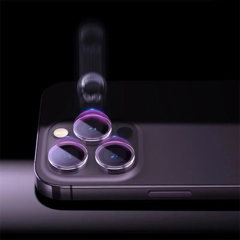 Kính Cường Lực Chống Trầy Cho Camera Baseus Glare Repelling Corning Glass Lens Protector Cho iPhone 14 Series