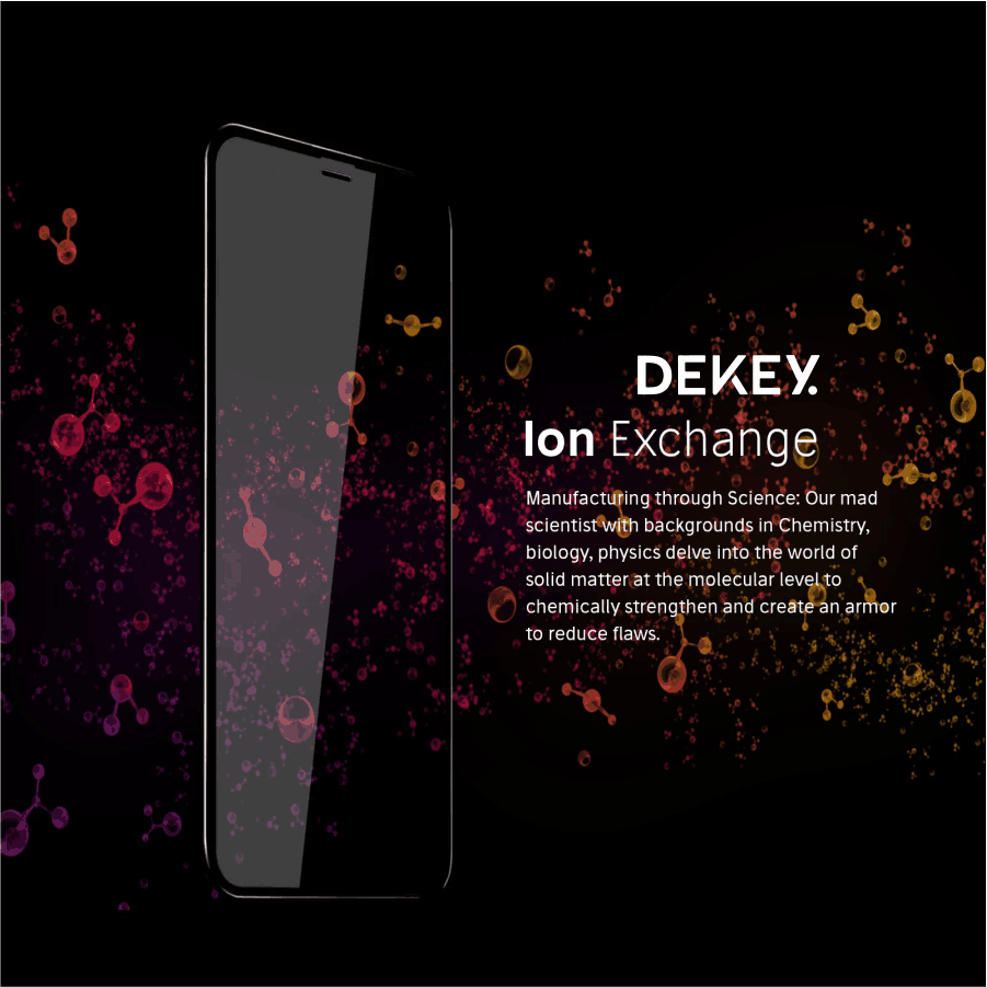 Kính cường lực Dekey 3D Master Glass Luxury iPhone 7/8 Series