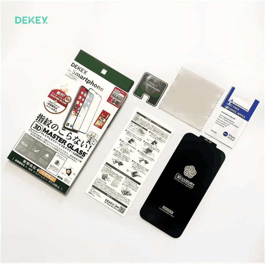Kính cường lực Dekey 3D Master Glass Luxury iPhone 7/8 Series