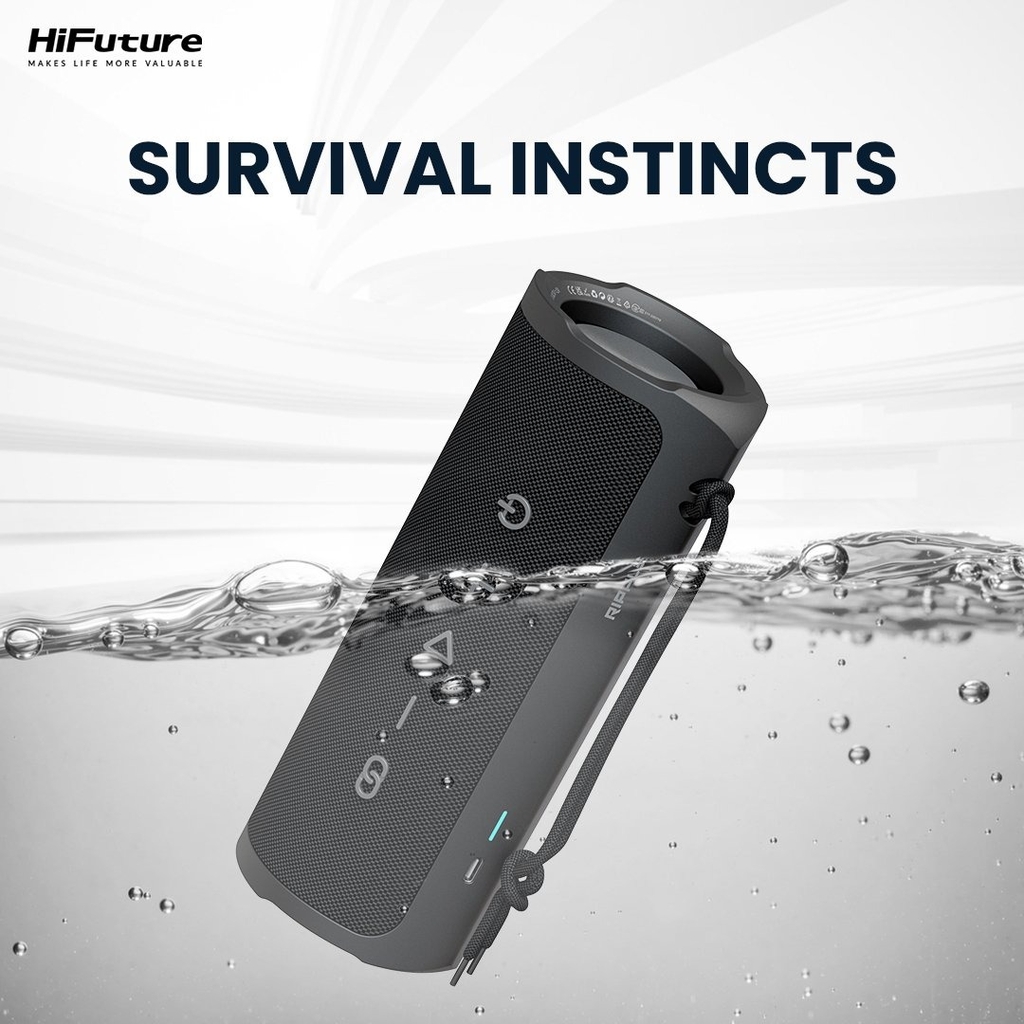 Loa Bluetooth HiFuture Ripple (30W, Nhỏ Gọn, Di Động, IPX7 Waterproof)