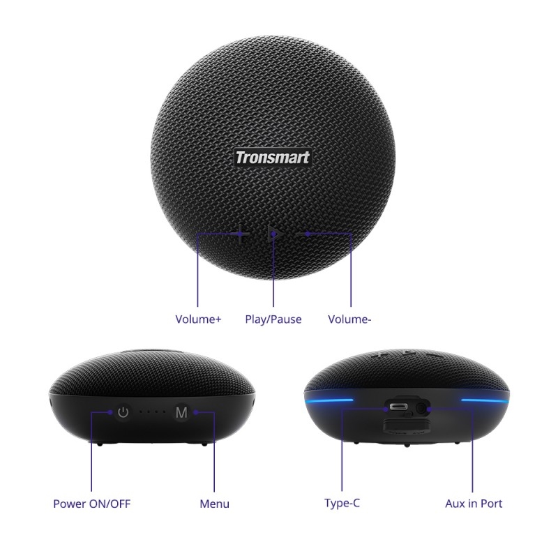 Loa bluetooth Tronsmart Splash I 15W không dây Bluetooth Speaker