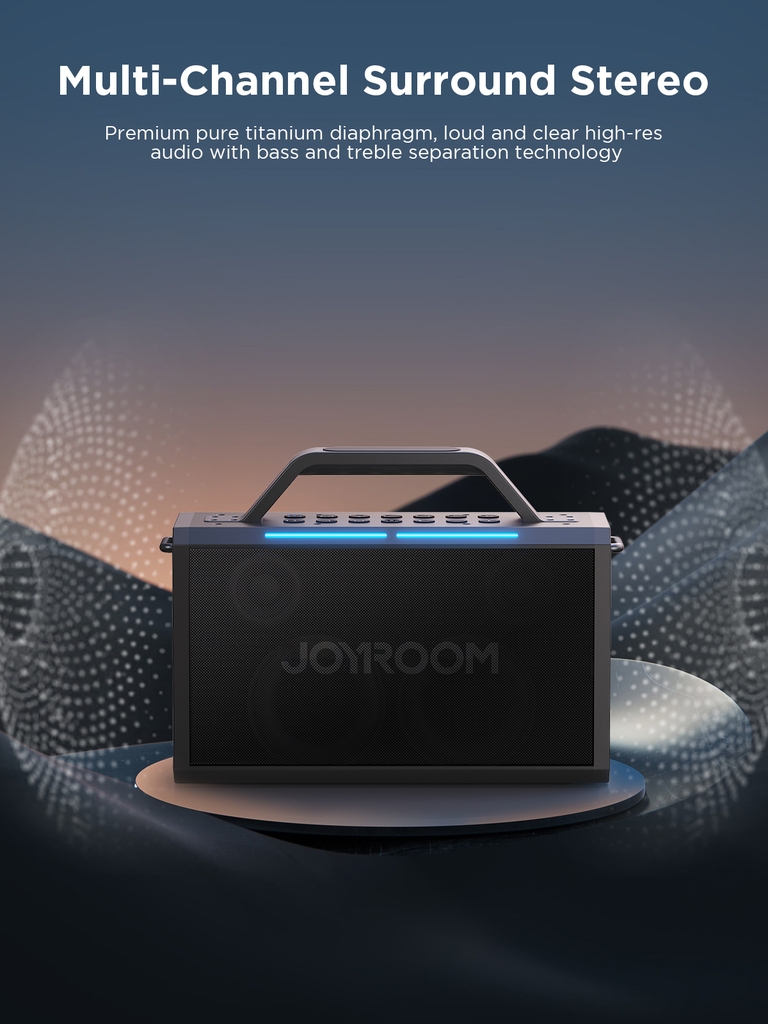 Loa không dây bluetooth Joyroom MW03 150W karaoke speaker kèm mic hát