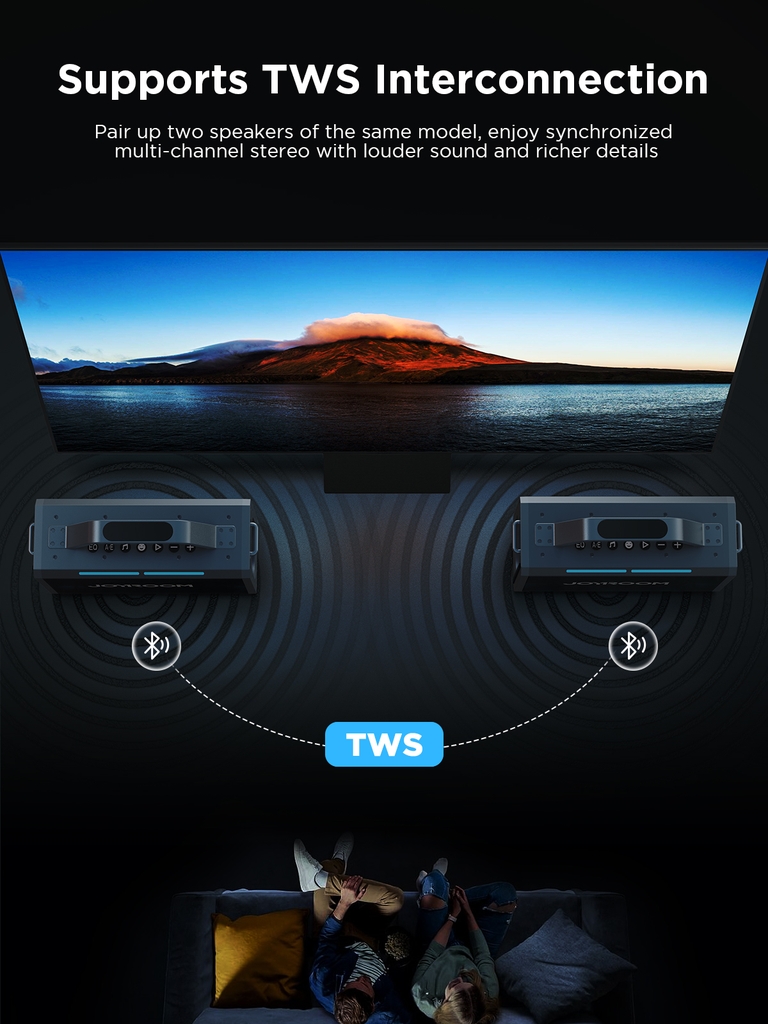 Loa không dây bluetooth Joyroom MW03 150W karaoke speaker kèm mic hát