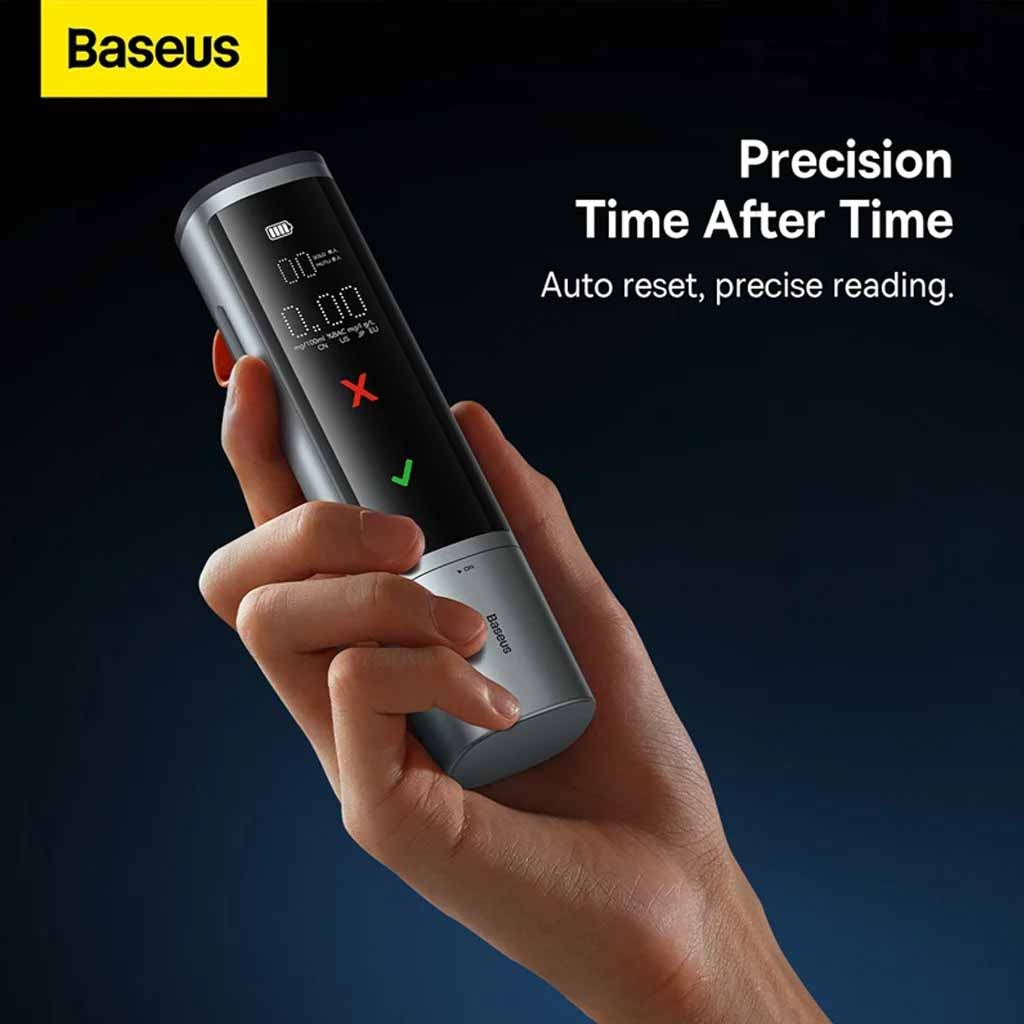 Máy đo nồng độ cồn tự động Baseus SafeJourney Pro Series Breathalyzer (màn hình LED USB)