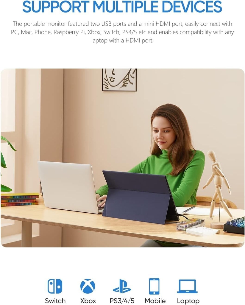 Màn hình di động ARZOPA A1 GAMUT