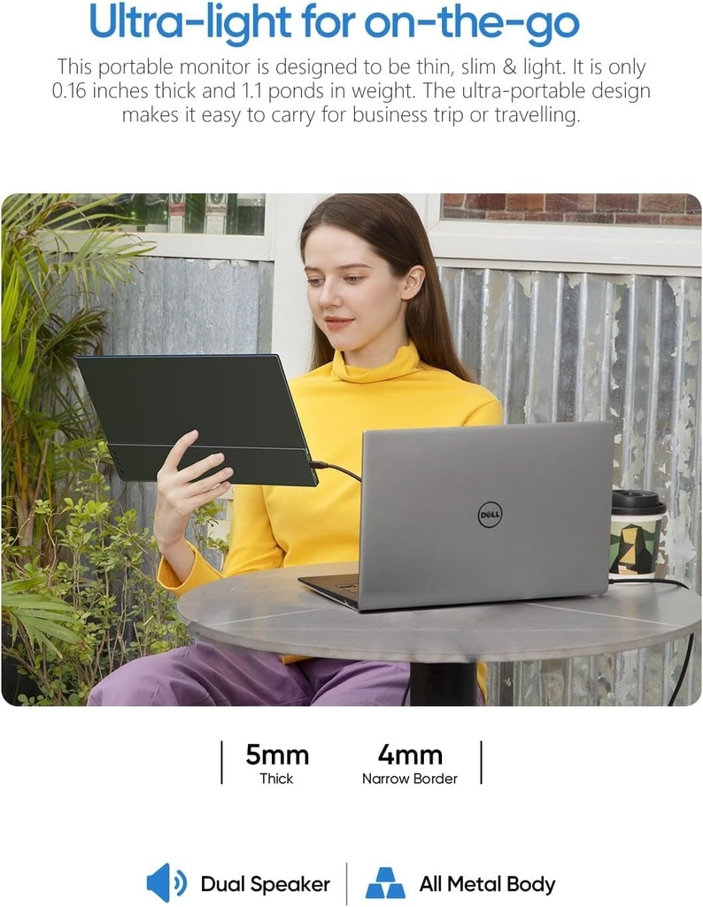 Màn hình di động ARZOPA A1 GAMUT
