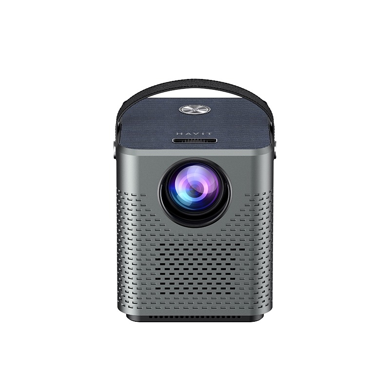 Máy chiếu mini HAVIT PJ205 PRO ánh sáng 8000 + 200 ANSI lumens độ phân giải 4K , screen size 35-158inch