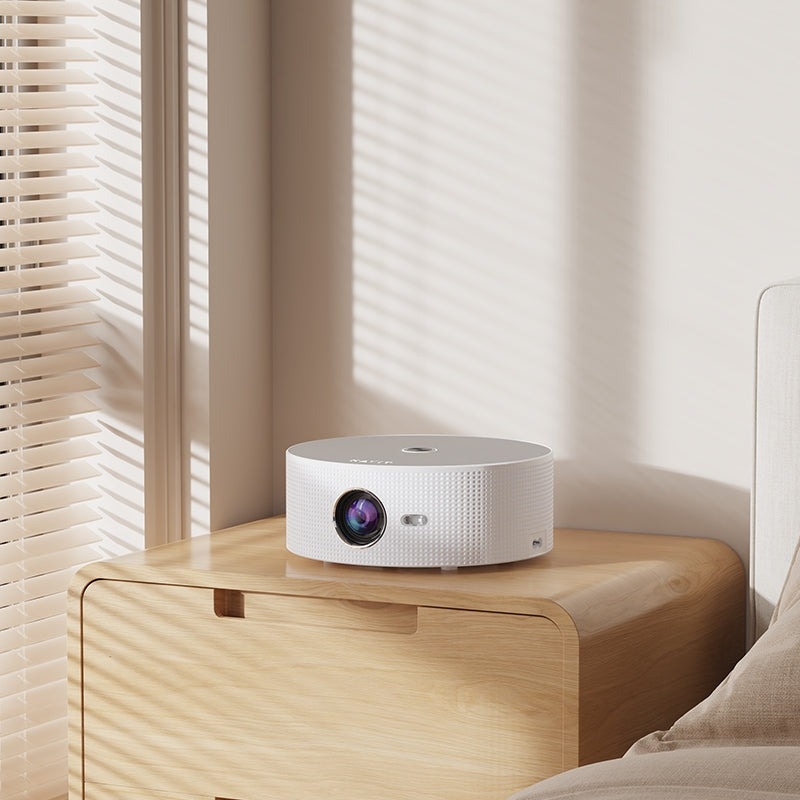 Máy chiếu mini HAVIT PJ217 có 2 băng tần 2.4G và 5G ánh sáng 7500lumens độ phân giải 1080p