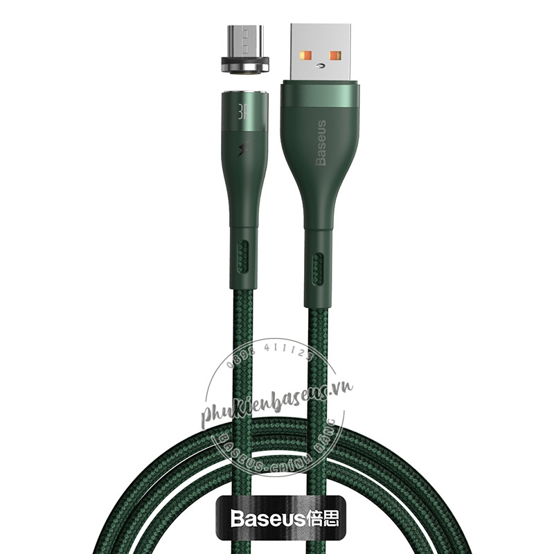 Cáp từ hỗ trợ sạc nhanh Baseus Zinc Magnetic Gen5 Safe Fast Charging Cable