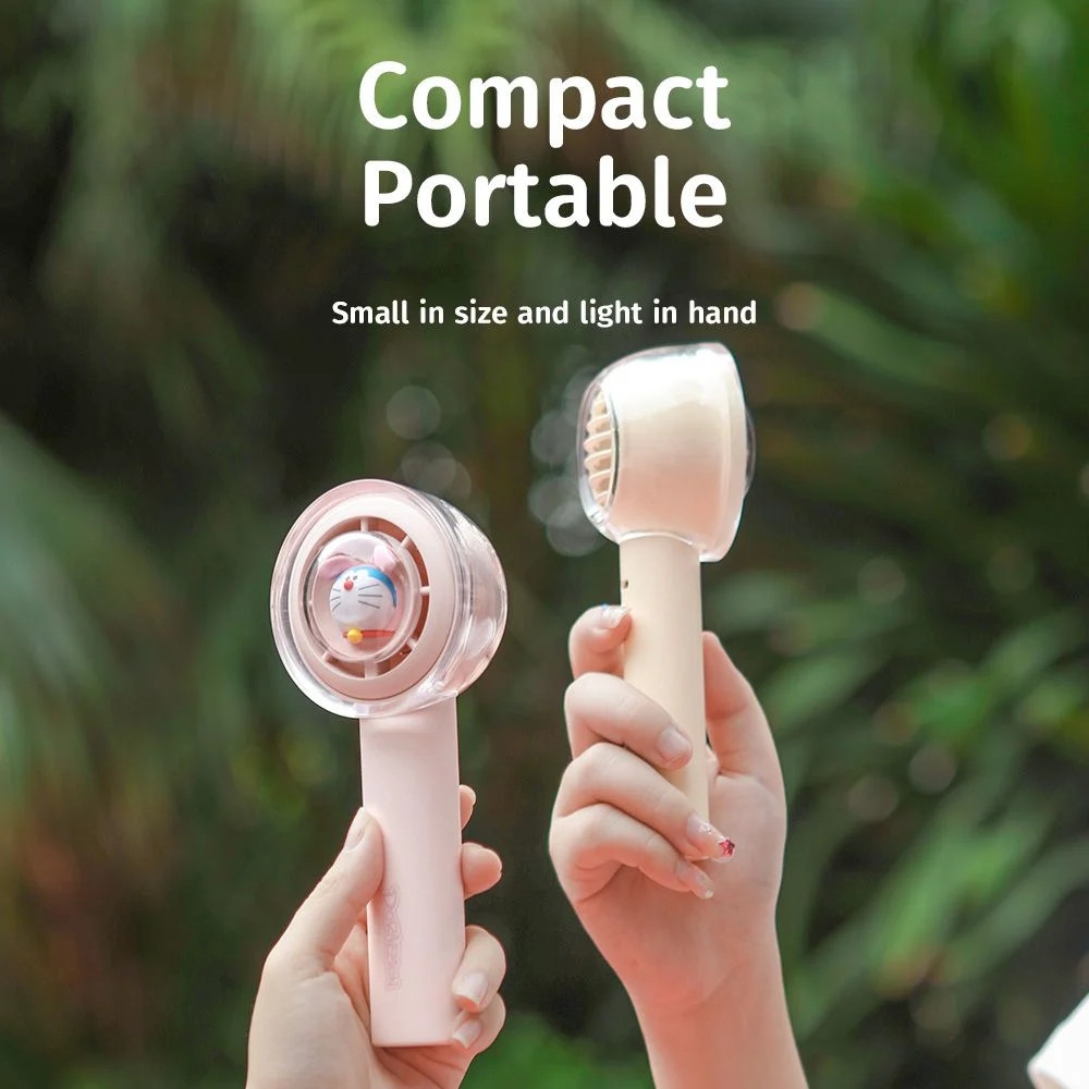 Quạt Cầm Tay Mini ROCK SPACE Doraemon Mini Handheld Turbine Fan (Doraemon Authentic Licensed)
