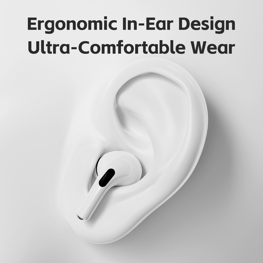 Tai Nghe Bluetooth TWS ROCK Doraemon S1 Smart Touch Screen (Bluetooth v5.4, 16H, LCD Full-Color Touchscreen, 13mm Dynamic Driver, Hi-Fi Audio)