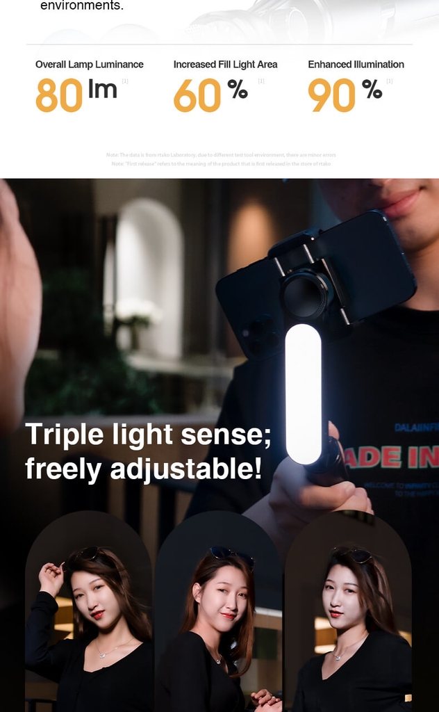 Gimbal chống rung Mini Rtako L08 Mini Anti-shake Gimbal
