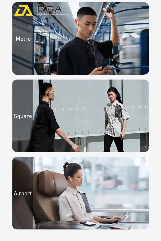 Tai nghe không dây Bluetooth True Wireless Baseus Bowie Series E8 TWS