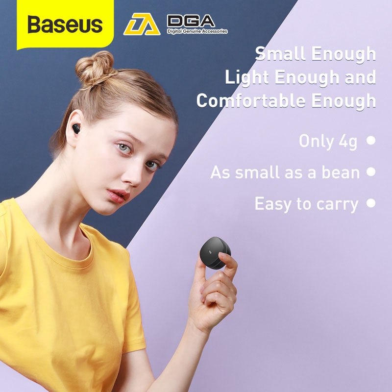 Tai nghe không dây Bluetooth Baseus Encok True Wireless Earphones WM01