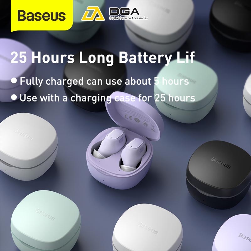 Tai nghe không dây Bluetooth Baseus Encok True Wireless Earphones WM01