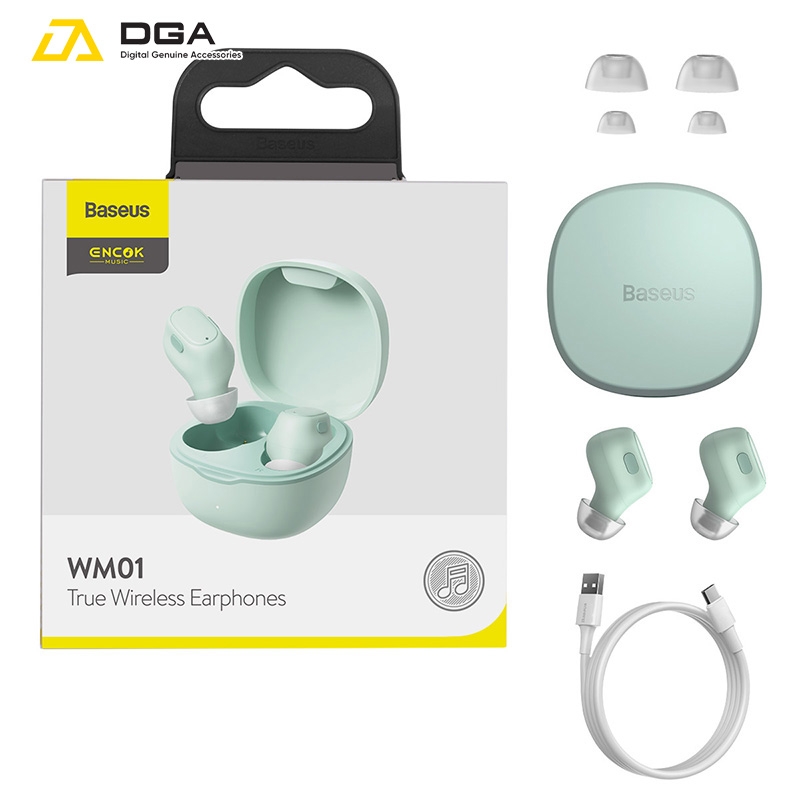 Tai nghe không dây Bluetooth Baseus Encok True Wireless Earphones WM01