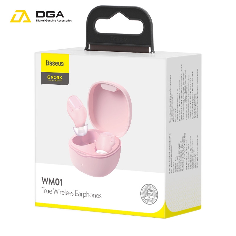 Tai nghe không dây Bluetooth Baseus Encok True Wireless Earphones WM01