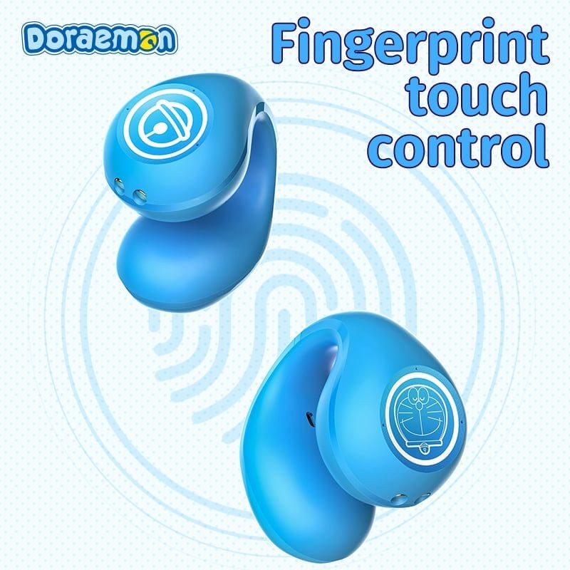 Tai Nghe Không Dây ROCK SPACE  Doraemon Sound Earcuffs TWS (Doraemon Authentic Licensed)